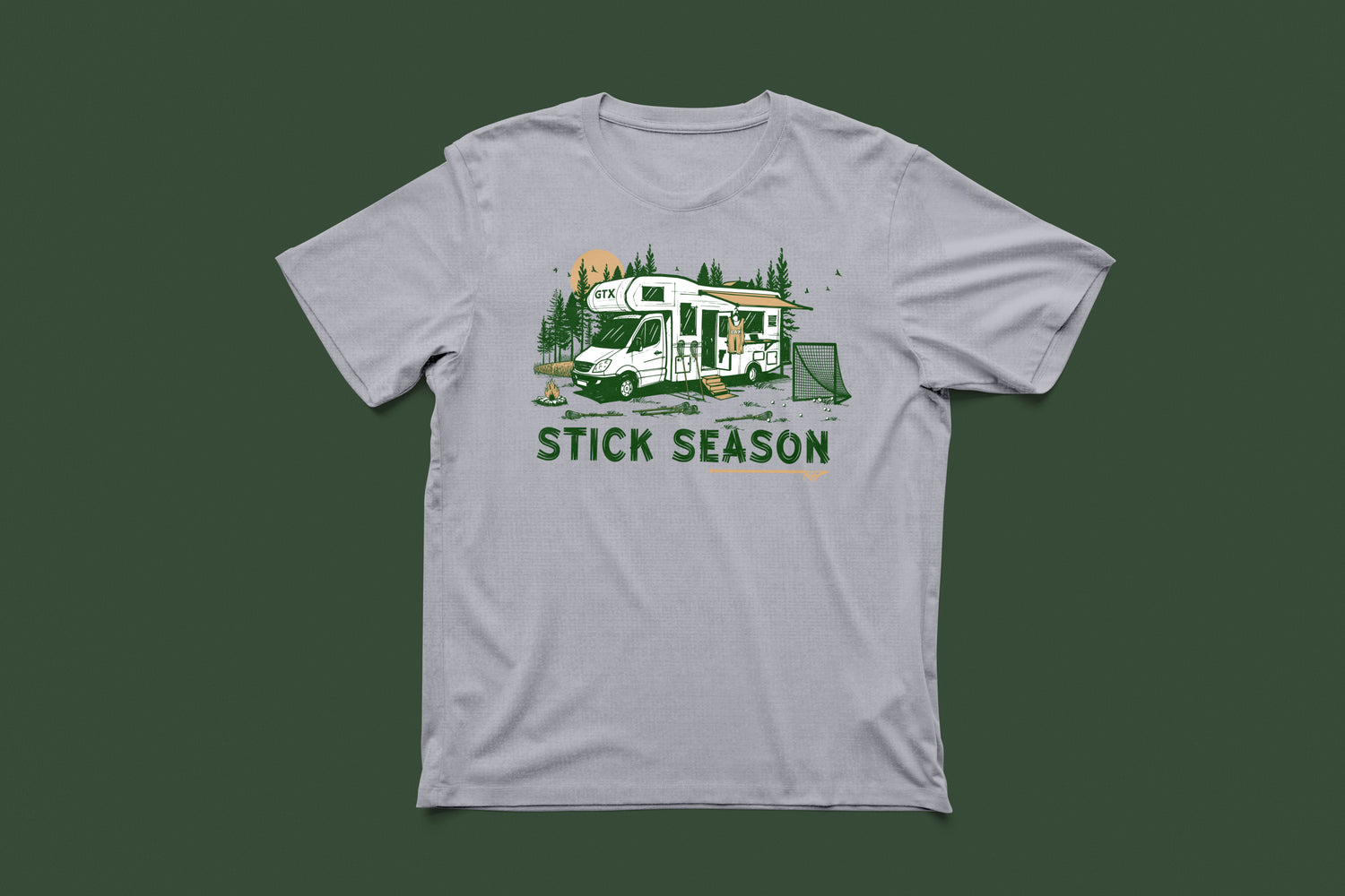 GTX Lacrosse Tee of the Week Stick Season