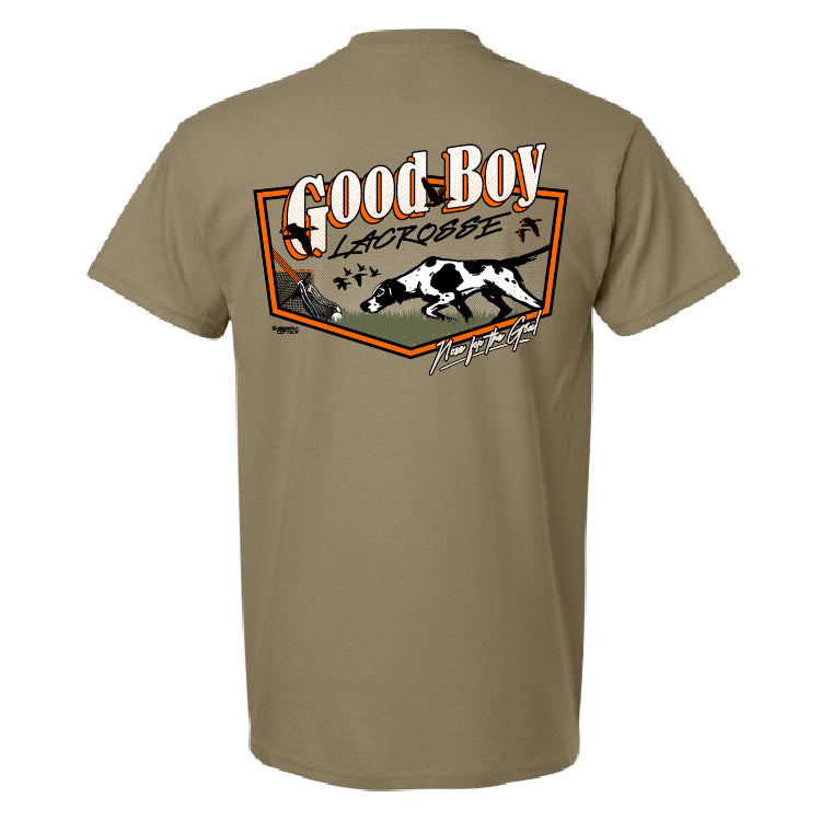 GTX Lacrosse Tee of the Week Nose to the Goal